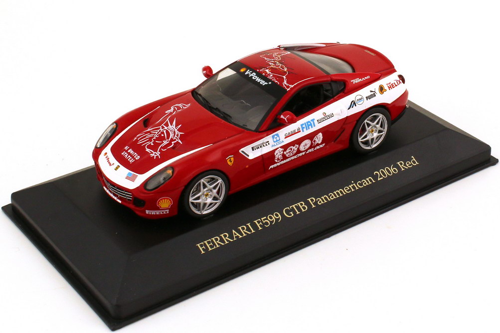 1:43 Ferrari F599 GTB Panamerican 2006 rot 