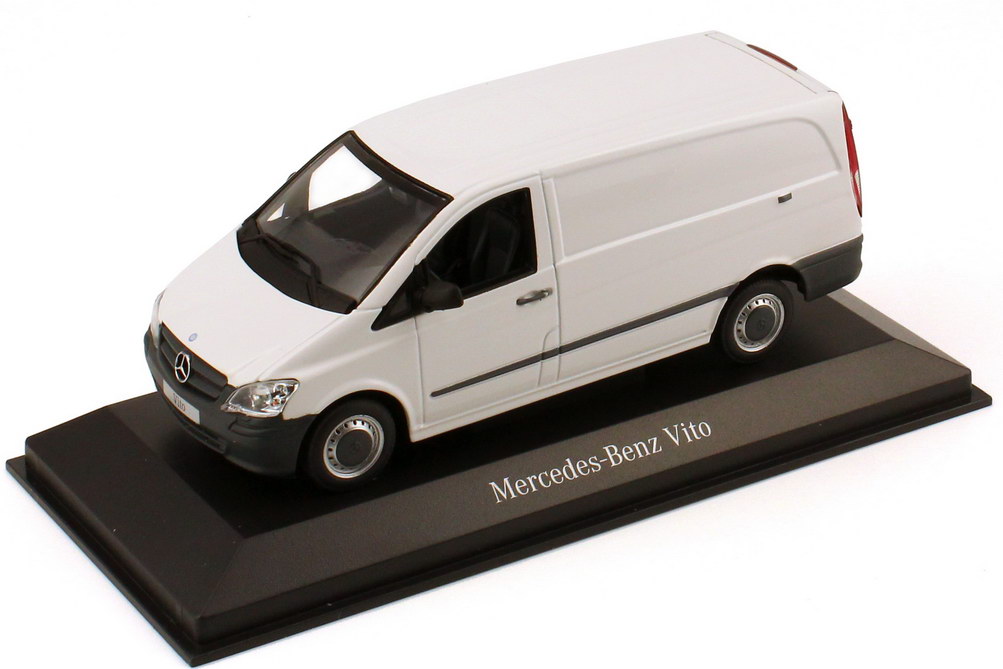 1:43 Mercedes-Benz Vito Facelift 2010 (W639 MOPF) arktis-wei (MB) 
