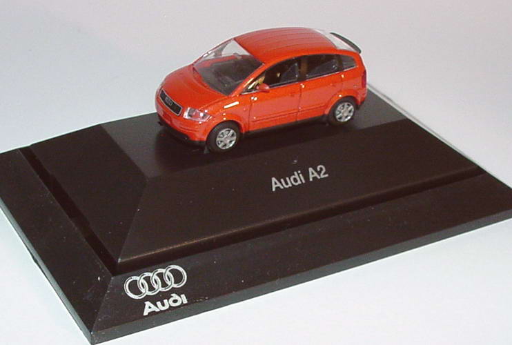 Audi A2 jaipurrotmet. (Audi)