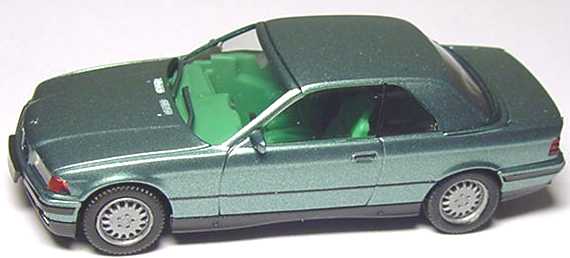 1:87 BMW 325i (E36) Cabrio mit Hardtop berylblaumet. (oV)