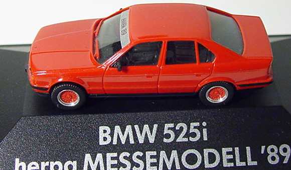 1:87 BMW 525i (E34) rot "HAFA 89" (oV)