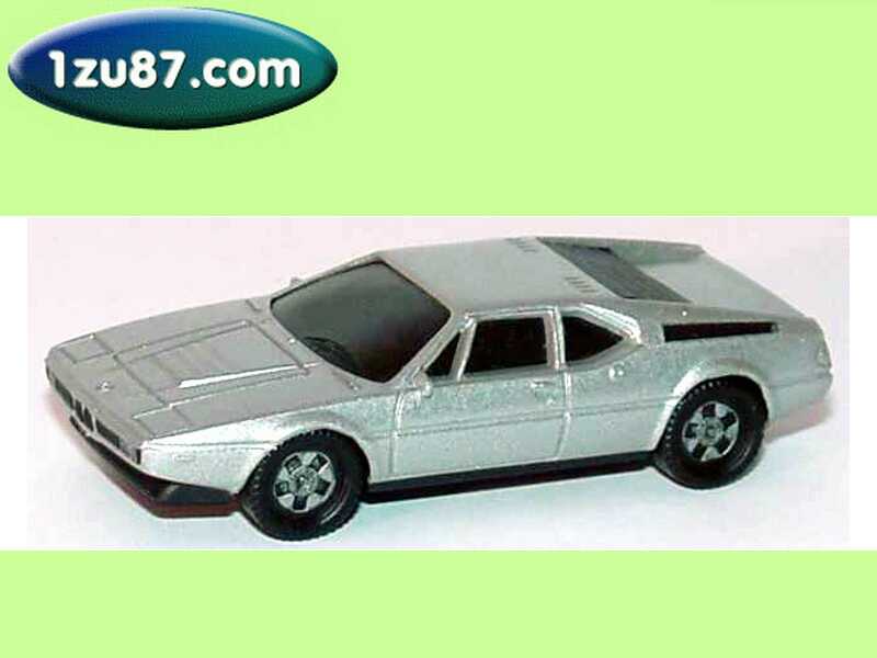 1:87 BMW M1 silbermet. 