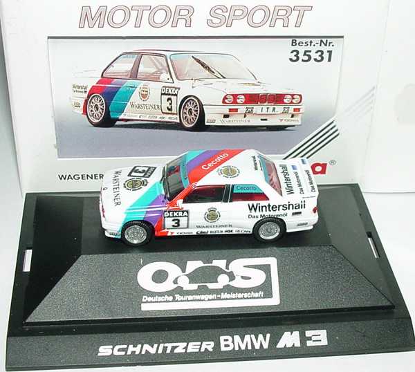 1:87 BMW M3 (E30) DTM 1991 "Schnitzer" Nr.3, Cecotto 