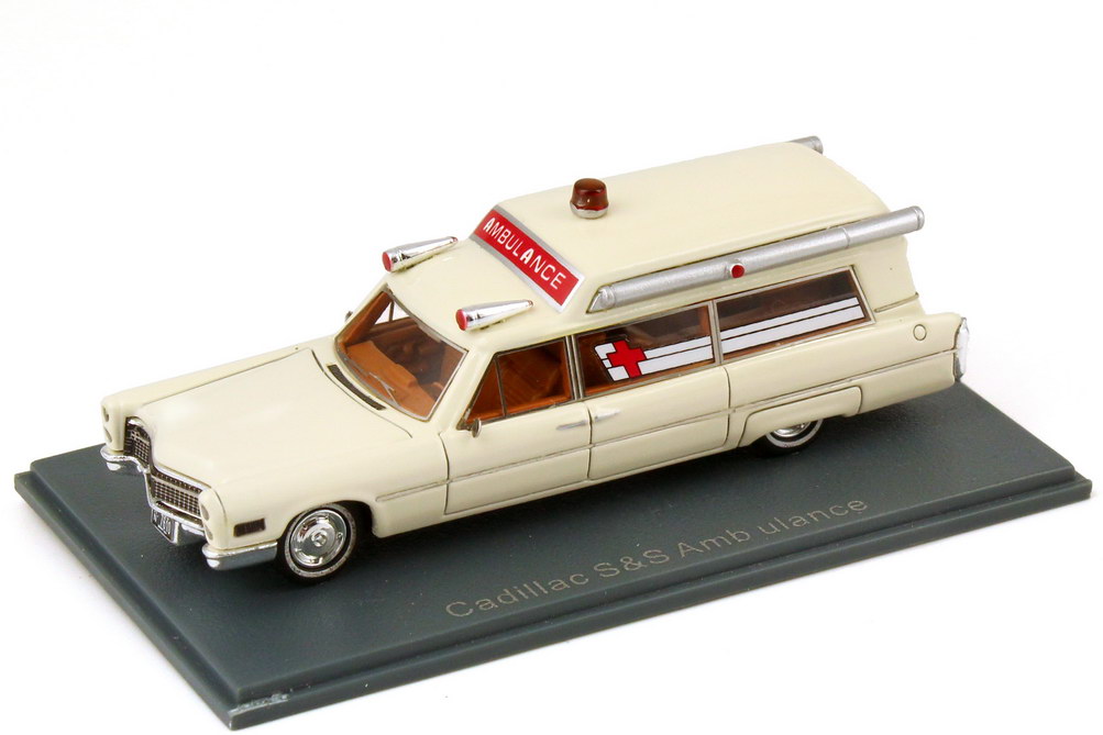1:87 Cadillac S&S Ambulance (1966) weiß