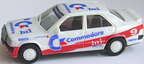 1:87 Mercedes-Benz 190E 2.3-16 DTM 1986 "Commodore, Lui" Nr.9, Franz Klammer 