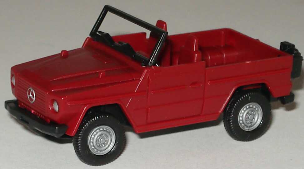 Foto 1:87
 Mercedes-Benz G-Modell Cabrio weinrot - Roco