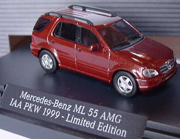1:87 Mercedes-Benz ML 55 AMG rotbraunmet. (MB, IAA 99) 