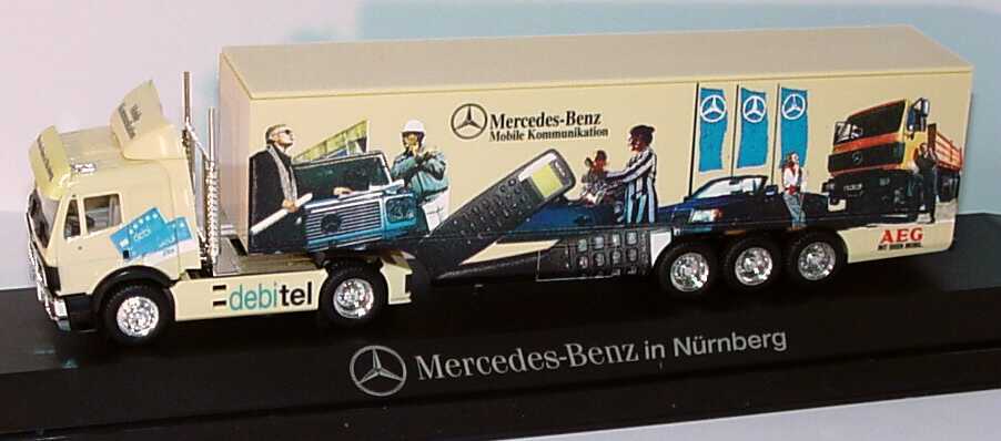 1:87 Mercedes-Benz SK Fv Cv KoSzg Cv 2/3 "Mercedes-Benz in Nürnberg, Debitel" 
