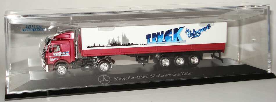1:87 Mercedes-Benz SK Fv PPSzg 2/3 rotmet. "Truck de Cologne, Truck Center Köln" (MB) 