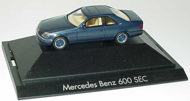 Foto 187 MercedesBenz S 600 Coup W140 blaumet mit