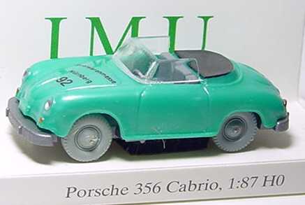 1:87 Porsche 356 Cabrio grnmet. "Spielwarenmesse Nrnberg 92" 