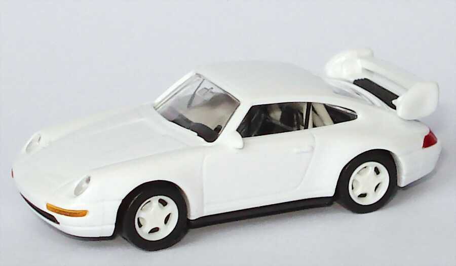 1:87 Porsche 911 RS Clubsport (993) weiß, Felgen weiß,  IA schwarz mit Überrollbügel 