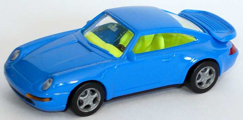 1:87 Porsche 911 Turbo (993) blau, IA neongrn 