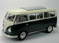 Artikelfoto: 1:18
VW T1b Bus 1962 dunkelgr�n-met./beige 