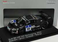 Artikelfoto: 1:43
Audi R8 LMS 24 Stundenrennen N�rburgring 2010 Abt Sportsline, Audi Gebrauchtwagen :plus Nr.100, Ekstr�m / Jarvis / Scheider / Werner (Audi) 