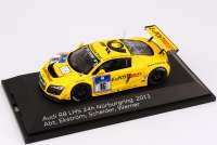 Artikelfoto: 1:43
Audi R8 LMS 24 Stundenrennen N�rburgring 2011 Abt, E-PostBrief Nr.16, Ekstr�m / Scheider / Werner / Abt (Audi) 