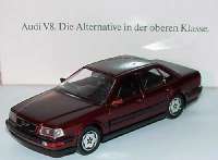 Audi V8 weinrotmet. (Audi)