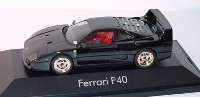 Ferrari F40 schwarz, goldene Felgen (Italien Sondermodell) (PC)