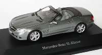 Mercedes-Benz SL-Klasse (R230, Modell 2008) palladiumsilbermet. (MB)