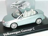 VW Concept C silbermet. (VW)