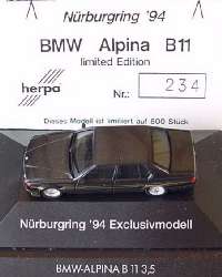 Alpina B11 3,5 (E32) schwarzmet. "N�rburgring �94"