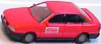 Audi 80 rot "Fahrschule Krieger"