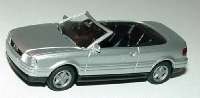 Audi Cabrio silbermet.