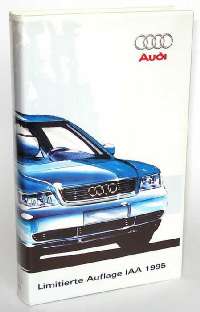 Audi Set-Packung "IAA 1995" (A4 t�rkis + A6 gelb + A6 Avant blau + A8 violett + Avus quattro chrom in Videoh�lle)(Audi)