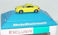 Audi TT Coup� gelb "Modellbahnwelt"