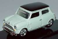 Austin Mini Cooper (Mk1) grauwei�, Dach schwarz