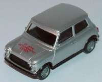 Austin Mini Cooper silbermet. "25 Jahre Motorshow Essen"