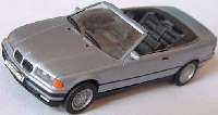 BMW 325i (E36) Cabrio sterlingsilbermet. (oV, gesupert)