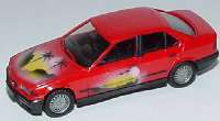BMW 325i (E36) rot "Airbrushmotiv Sunset"