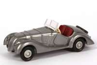 BMW 328 Roadster silbermet.