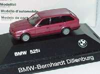 BMW 525i touring weinrotmet. "BMW-Bernhardt Dillenburg" (BMW)