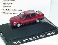 BMW 535i calypsorotmet. "Kohl Automobile Aachen" (BMW)