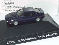 BMW 850i dunkelblaumet. "Kohl Automobile Aachen" (BMW)