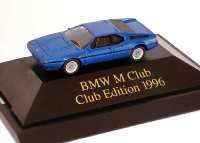 BMW M1 neonblaumet. "BMW M Club, Club Edition 1996"