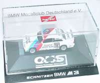 BMW M3 (E30) DTM 1992 "Schnitzer, Original BMW Teile" Nr.16, Heger "BMW Modellclub Deutschland e. V."