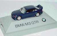 BMW M3 GTR blaumet. (BMW)