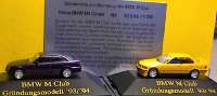 BMW M Club Gr�ndungsmodell �93/�94 (BMW M3 Coup� (E36) daytonaviolettmet. + Alpina B3 3.0 ferrarigelb mit silbernem Zertifikat)