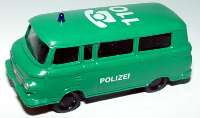 Barkas B 1000 Bus Polizei gr�n "110"
