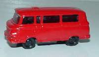 Barkas B 1000 Bus dunkelrot