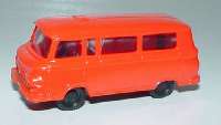 Barkas B 1000 Bus grellrot