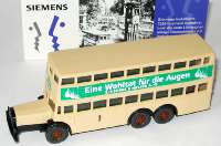 Berliner Doppelstockbus D38 "Eine Wohltat f�r die Augen" (Siemens)