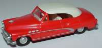 Buick Super 1950 Cabrio geschlossen orangerot