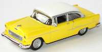 Chevrolet Bel Air �55 gelb, Dach wei�