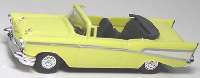 Chevrolet Bel Air Cabrio (1957) de Luxe hellgelb