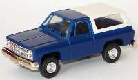 Chevrolet Blazer (1970) dunkelblau / wei�