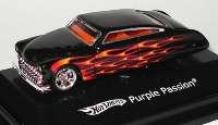 Chevy Purple Passion schwarzmet. mit Flammendekor
